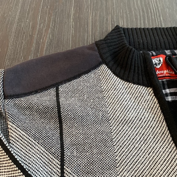 Lamborghini men’s zippered sweater in size large. - Picture 10 of 10